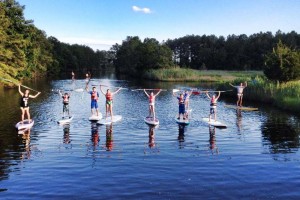 SUP, Team, Schwarzwald, Wasser, Freizeit