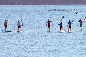SUP, Team, Schwarzwald, Wasser, Freizeit